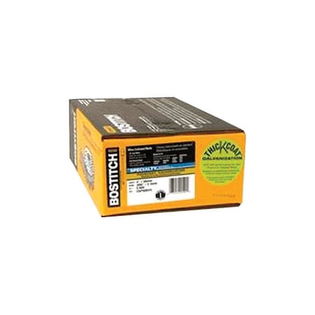 Bostitch Collated Siding Nail, Steel, Galvanized Finish, 11 ga C6P90BDG